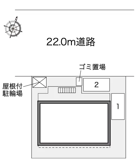 ★手数料０円★千葉市若葉区小倉台３丁目 月極駐車場